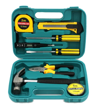 9-piece home hardware toolbo...